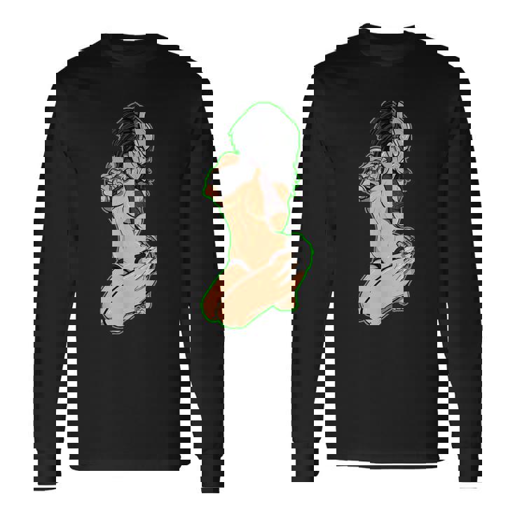 プレデター エイリアン ハンター ピンナップガール 長袖Tシャツ