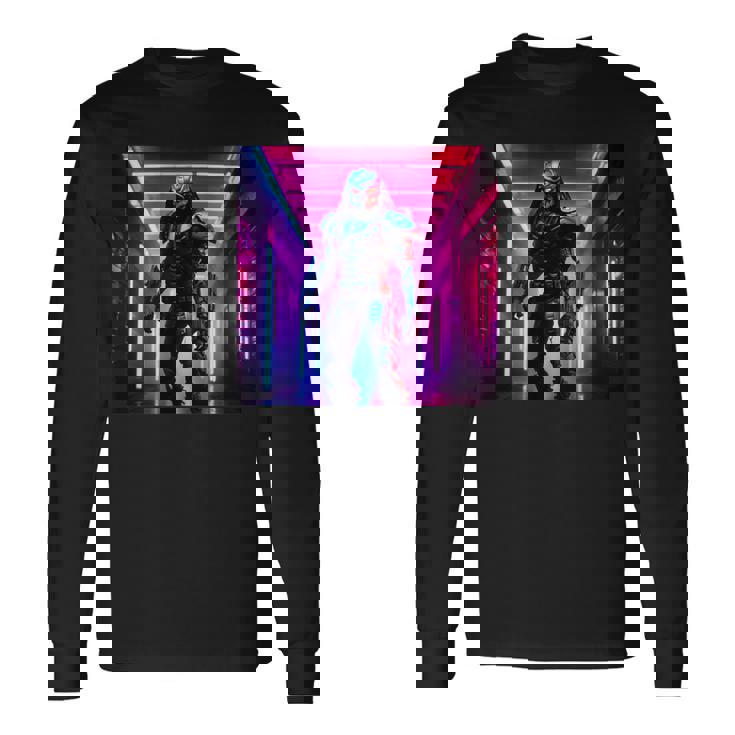 プレデターエイリアン 長袖Tシャツ