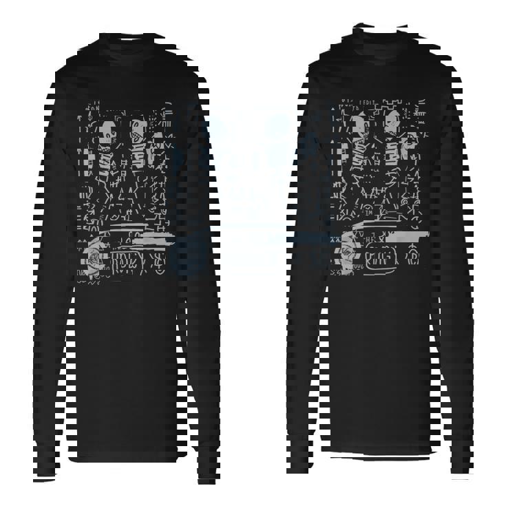 プロディジーxスケルトンダンボール 長袖Tシャツ