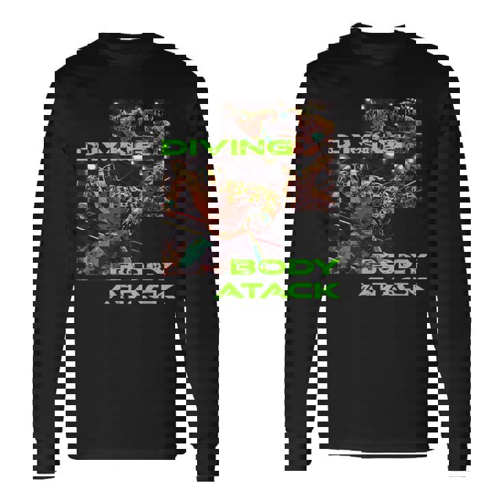 プロレス_001 長袖Tシャツ