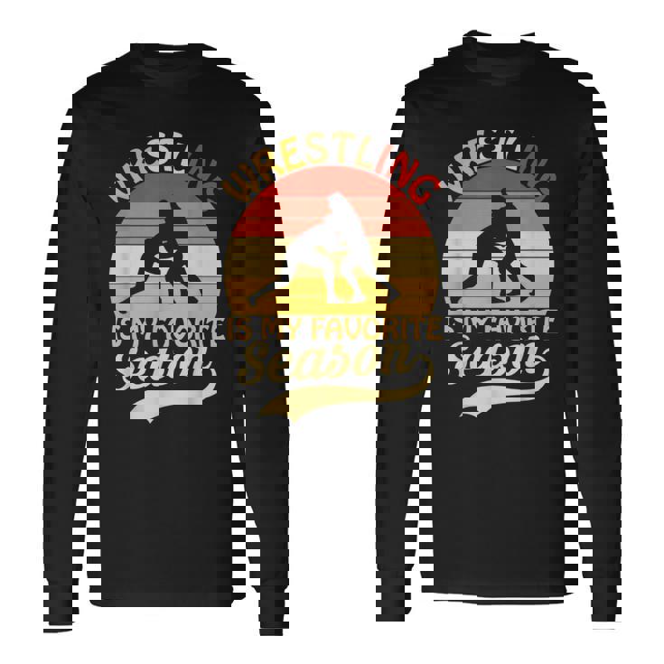 プロレス生活 高校レスリング部 レスリングコーチ 長袖Tシャツ