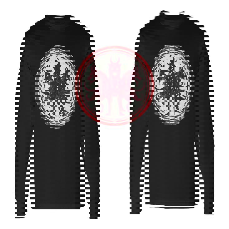 ヘルハウンド ケルベロス コスチューム 三頭 ハデスの猟犬 長袖Tシャツ