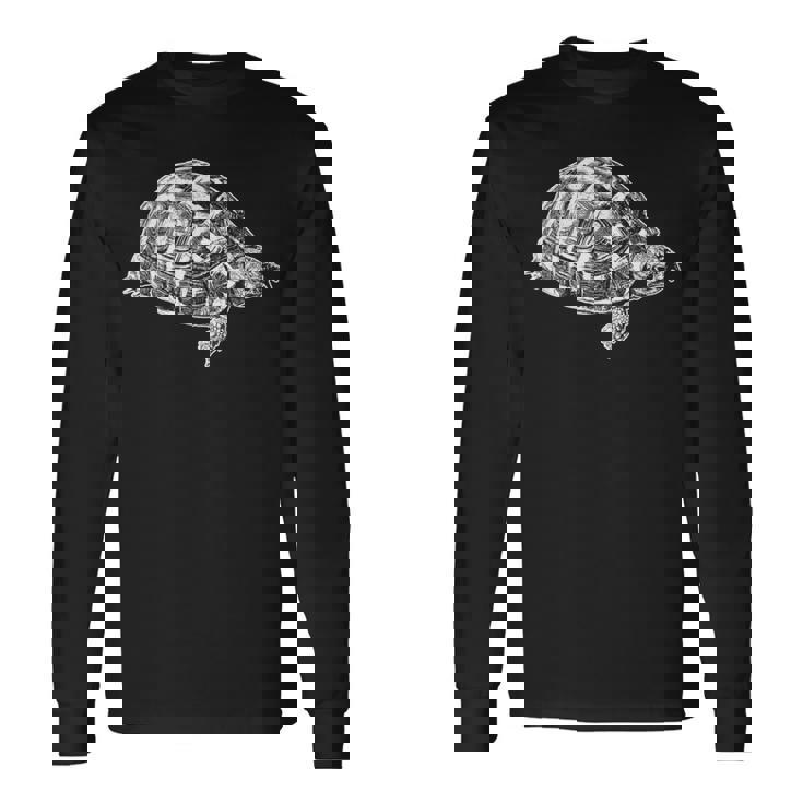 ヘルマンリクガメ 長袖Tシャツ