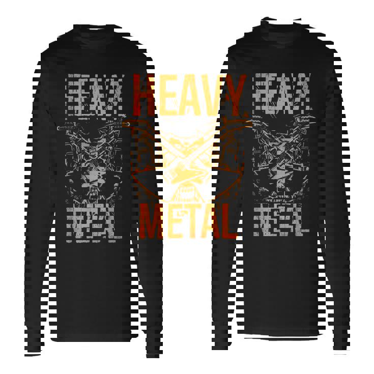 ヘヴィメタルミュージック 長袖Tシャツ