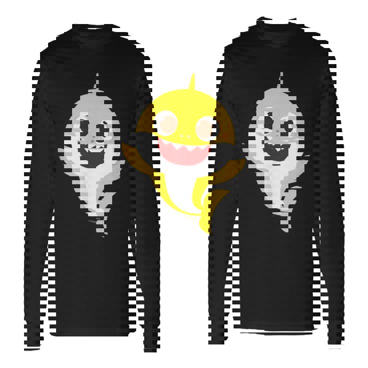 ベイビーシャーク・ハロー・サメもぞく・プレゼント・キッズ・メンズ・ウーマンズ 長袖Tシャツ ギフトのアイデア