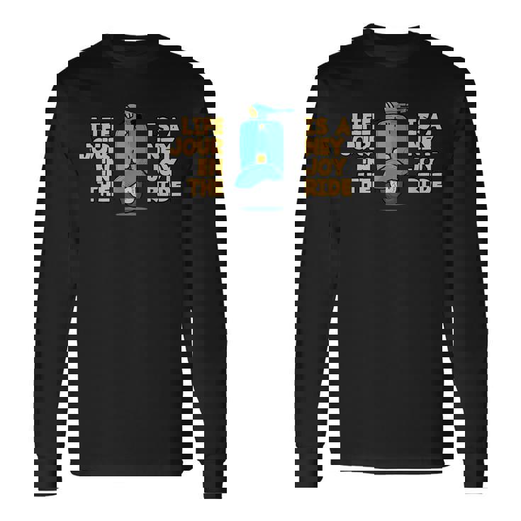 ベスパ-ライフ・イズ・ア・ジャーニー 長袖Tシャツ