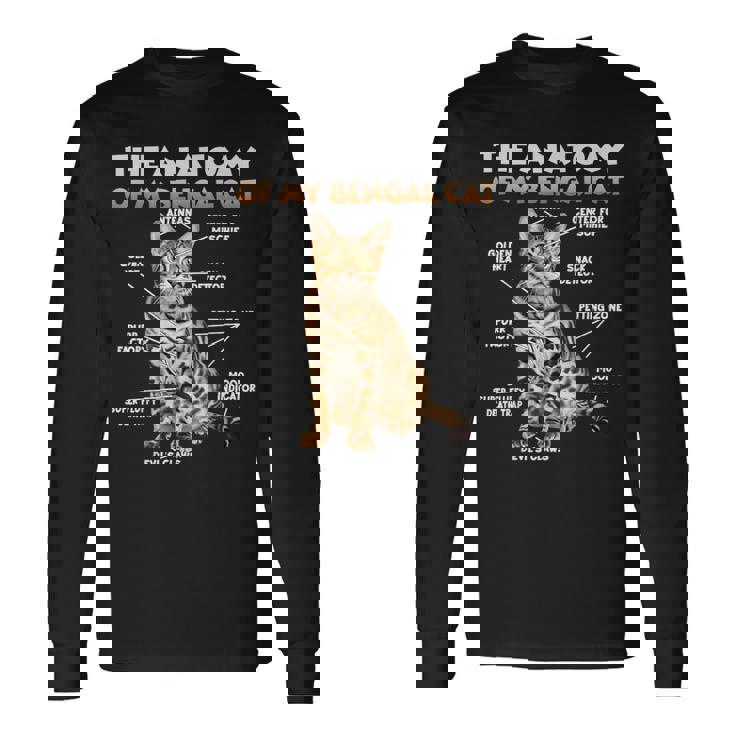 ベンガル語 T 長袖Tシャツ