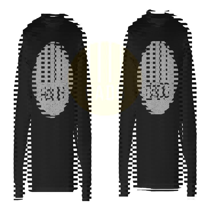 ベースギタリストベースプレーヤー Eadg 4弦 ベージュ アンティーク調 長袖Tシャツ