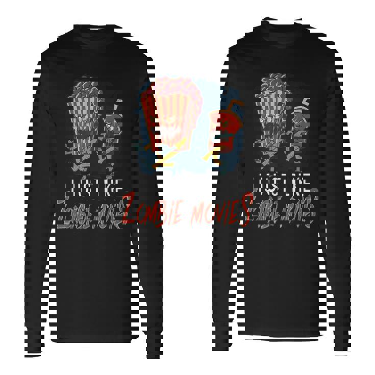 ホラー映画 ハロウィンホラー映画 怖い映画 長袖Tシャツ