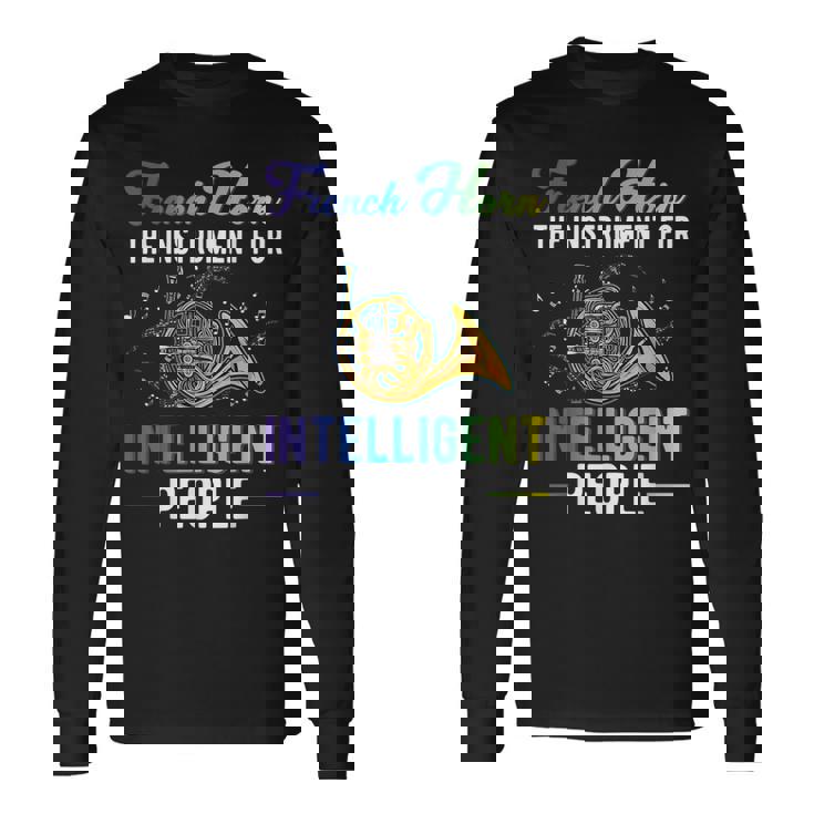 ホルン・ホルニスト フレンチホルン奏者 長袖Tシャツ