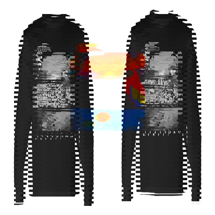 ホンジュラス トロピカルバード ホンジュラス 旅行 バケーション ホンジュラス 長袖Tシャツ