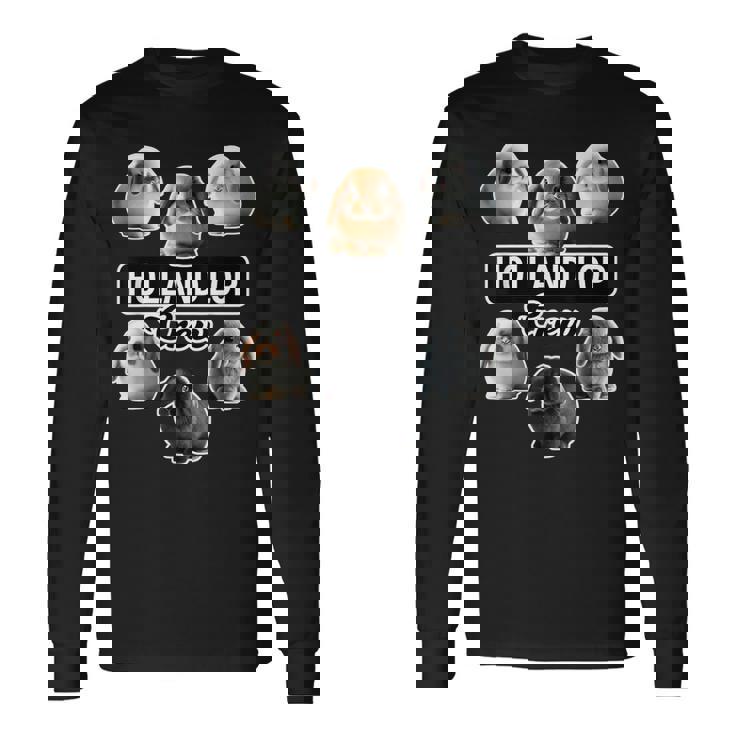 ホーランドロップラビットクルーファニーバニー 長袖Tシャツ