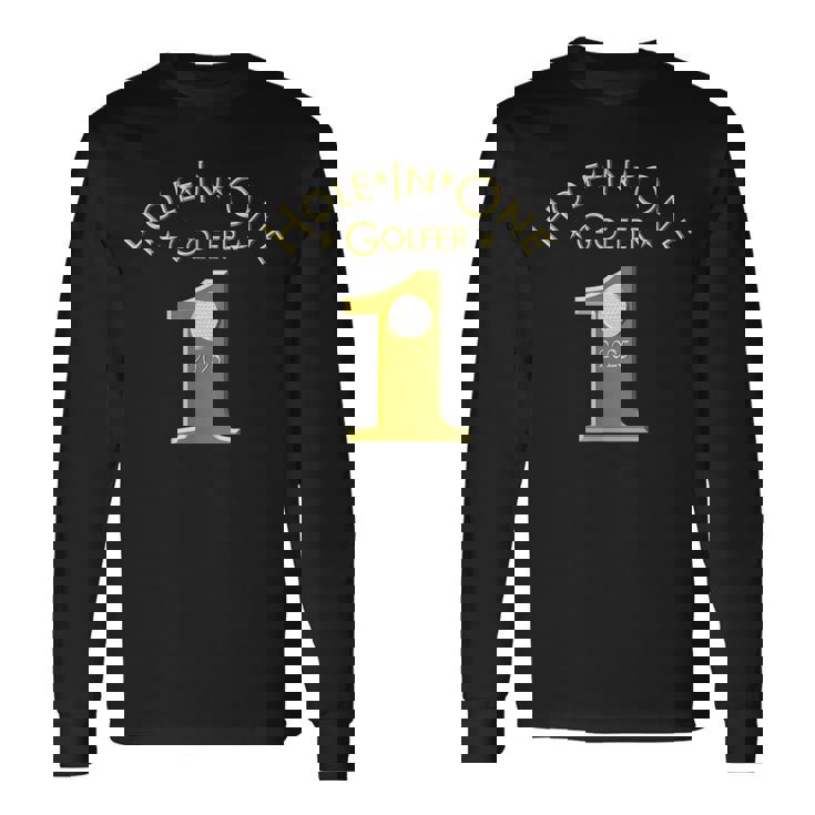 ホールインワンゴルファー2025ホールインワンゴルフ記念品 Hole In One Golfer 2025 長袖Tシャツ