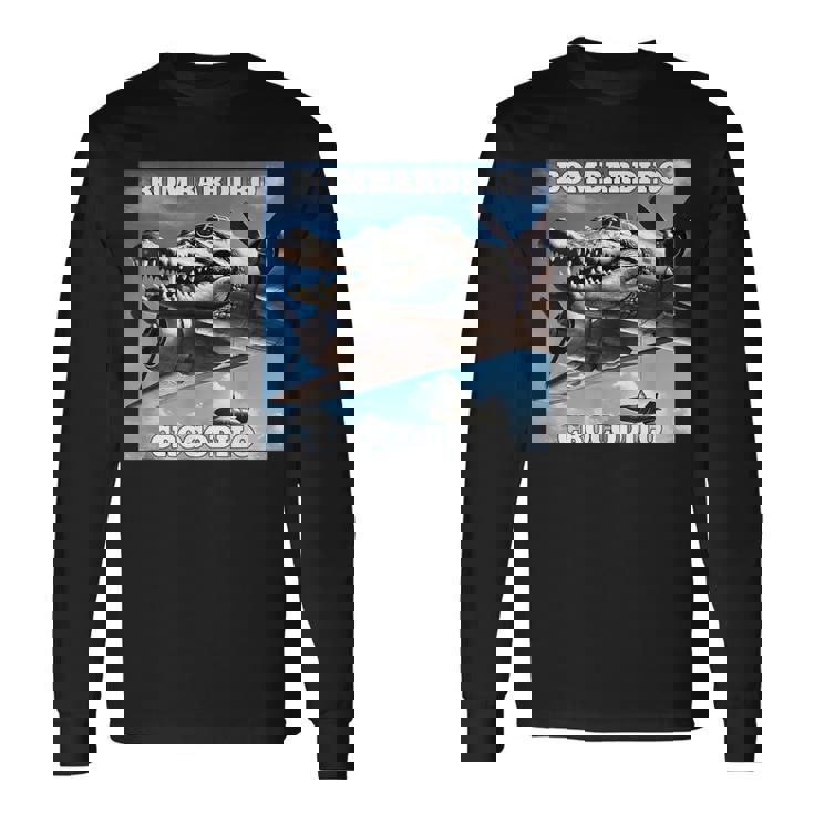 ボンバルディーロクロコダイルミーム 長袖Tシャツ