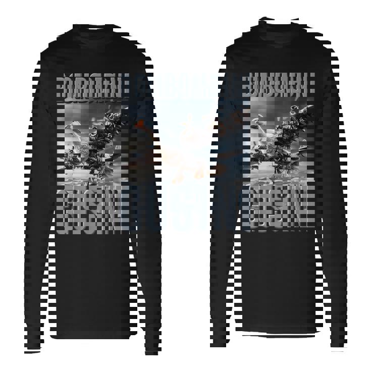 ボンボンビーニ グジーニ Ai生成キャラクター イタリアンブレイン 長袖Tシャツ