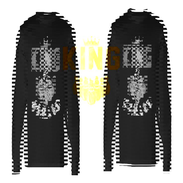 ボーリングチーム衣装 キングオブボウリング おもしろボーリング 長袖Tシャツ