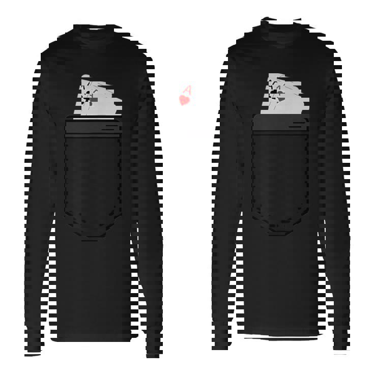 ポケットエースポーカー 長袖Tシャツ