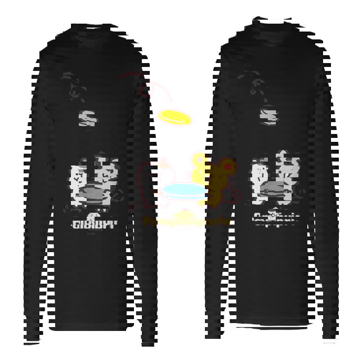 ポムポムプリン マフィン＆スコーン 長袖Tシャツ