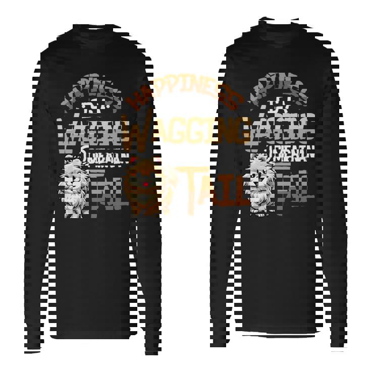 ポメラニアン犬種ポメラニアン 長袖tシャツ 長袖Tシャツ