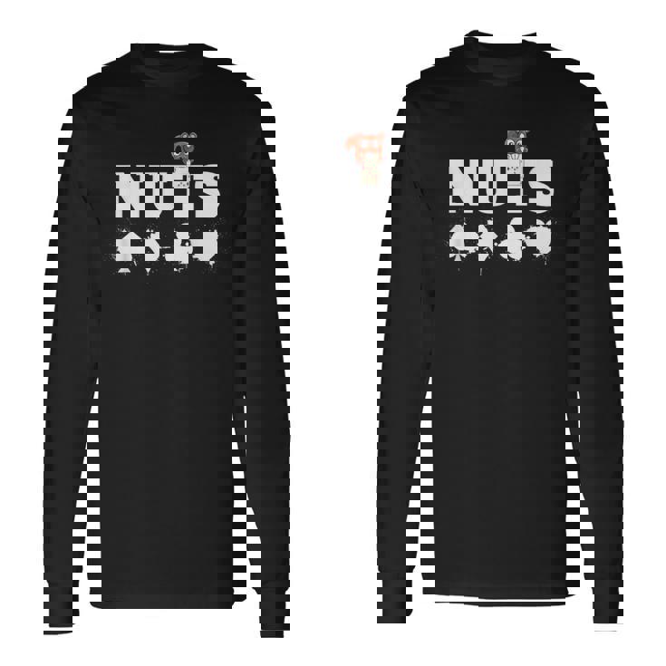 メンズ ポーカーデザイン リスの実カードゲーム ポーカーギフト 長袖Tシャツ