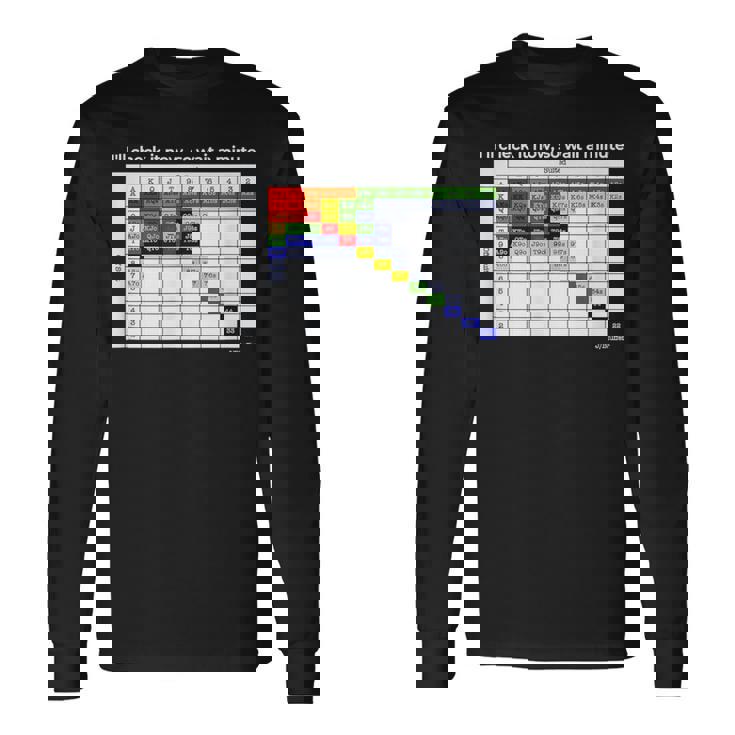 ポーカーハンドレンジ 長袖Tシャツ