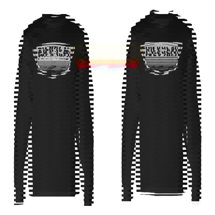 ポーリーズ島 サウスカロライナ州 ポーリーズ島scシールド 長袖Tシャツ