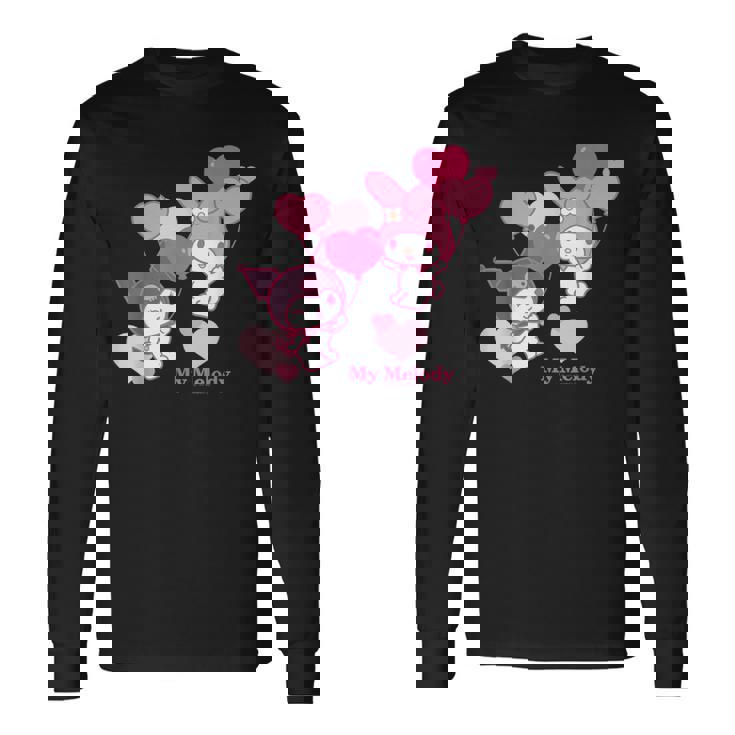 マイメロディ Usデザイン ハート 長袖Tシャツ