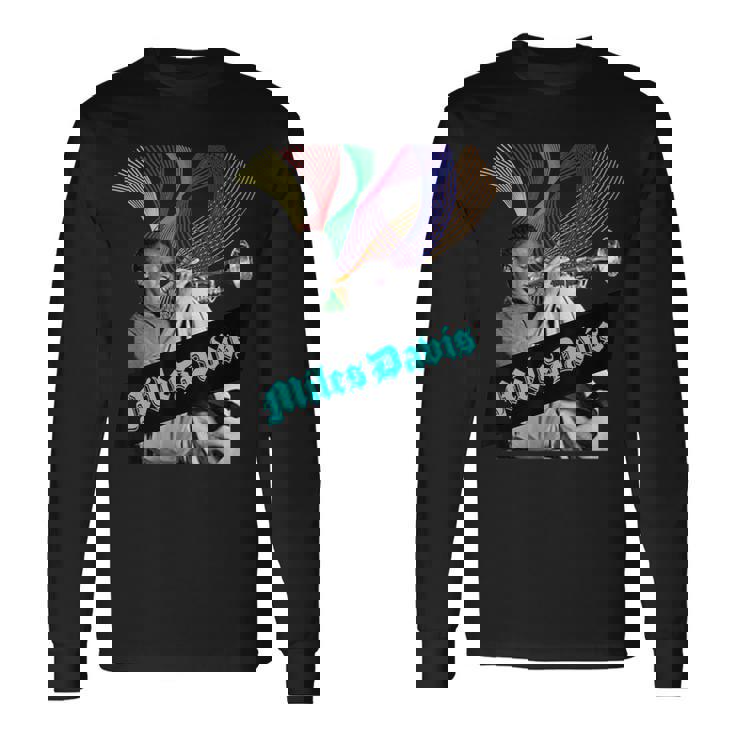 マイルスデイビス_002 長袖Tシャツ