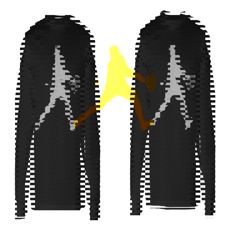 マエストロ・デ・テニス・イン・アクション 長袖Tシャツ