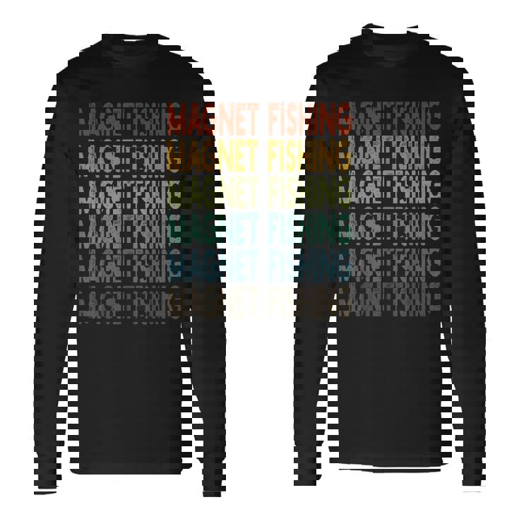 マグネット釣り宝探し 長袖Tシャツ ギフトのアイデア