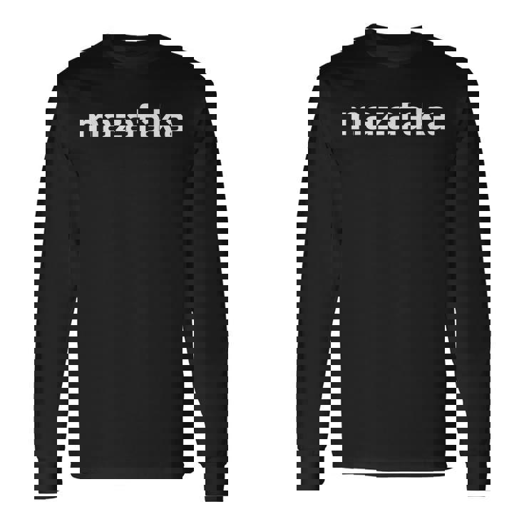 マザファカ 面白いマザーファッカー ラッション言語 長袖Tシャツ