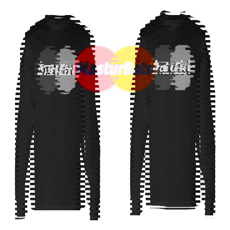 マスターベート 長袖Tシャツ