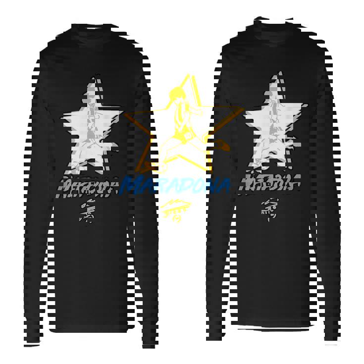マラドーナスター 長袖Tシャツ