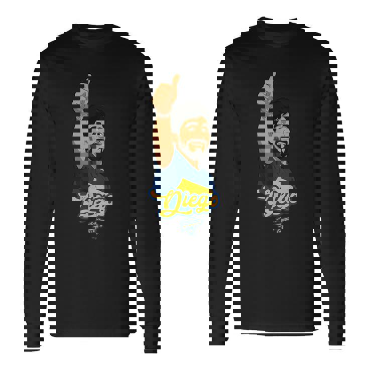 マラドーナボカip 長袖Tシャツ