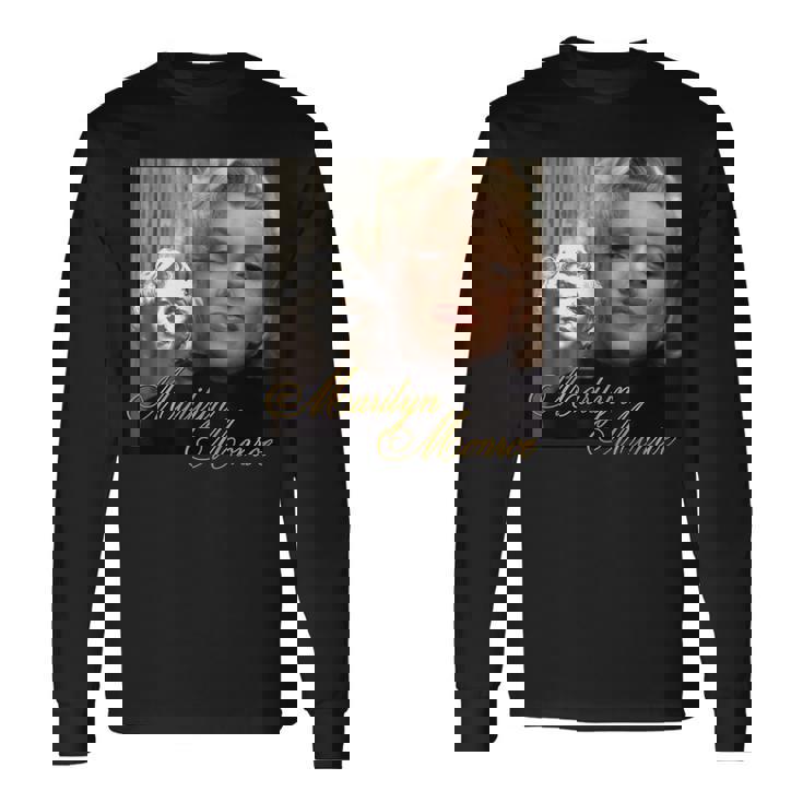 マリリンモンロー_004 長袖Tシャツ