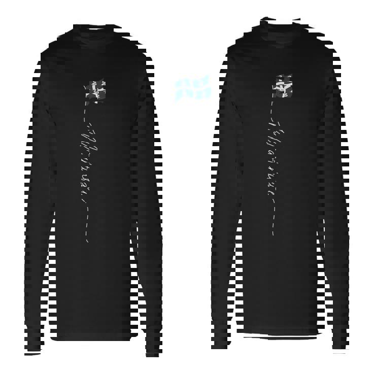 マルティニーク国旗 マルティニーク島 マルティニカ愛国的国旗 長袖Tシャツ ギフトのアイデア