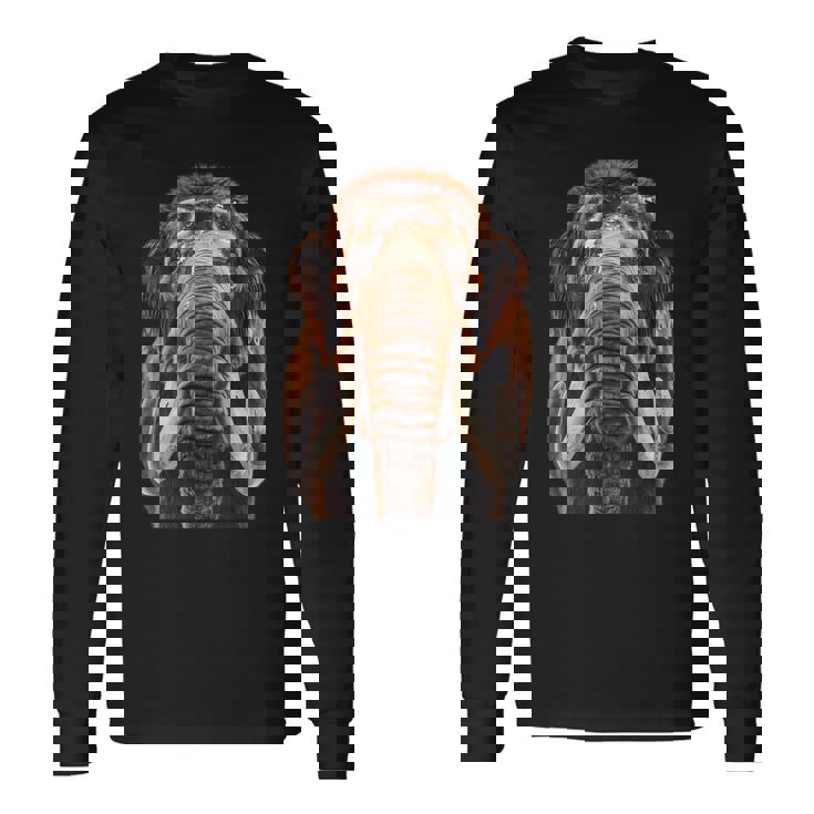 マンモス 長袖Tシャツ