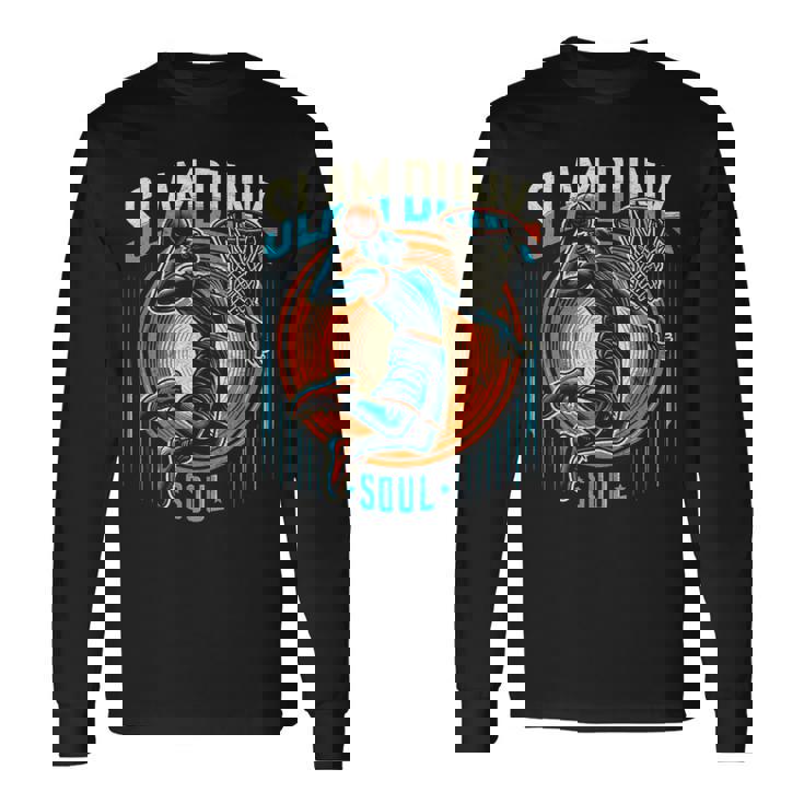 マーチ カレッジ バスケットボール スラム ダンク ソウル レトロ バスケットボール 長袖Tシャツ