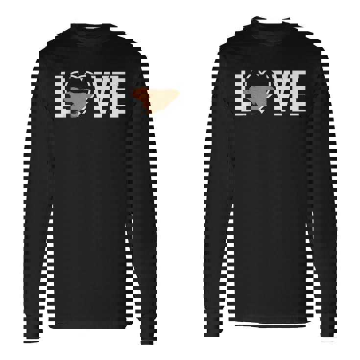 マーモットラブマーモット動物園キーパー 長袖Tシャツ