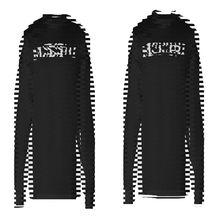 ミシシッピ州 長袖Tシャツ