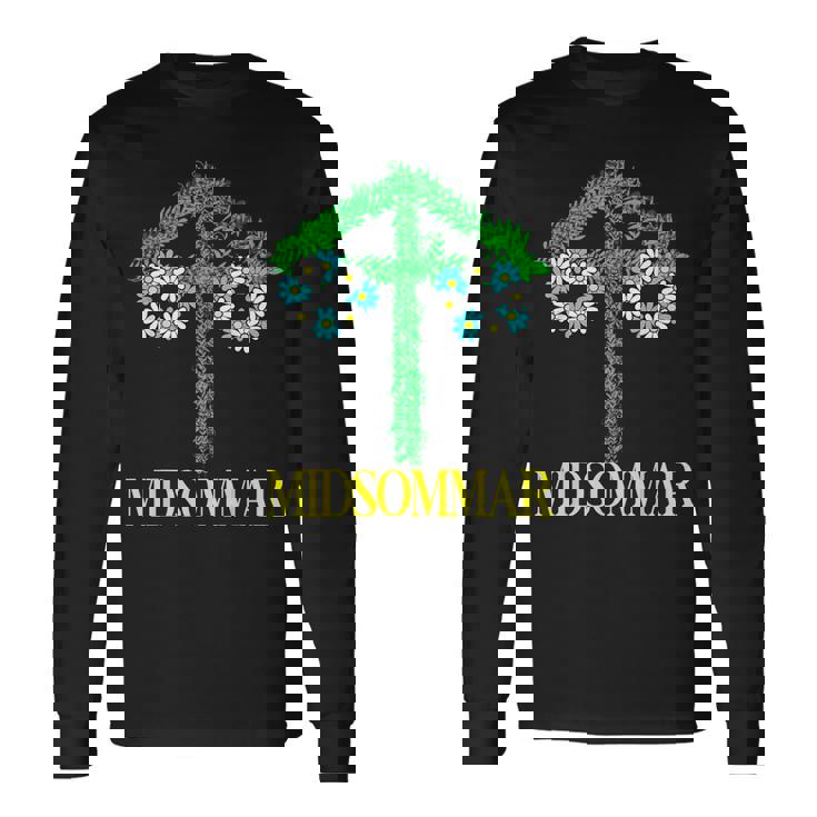 ミッドサマー メイポール ミッドソマー フェスティバル 夏 ソルスティス 長袖Tシャツ