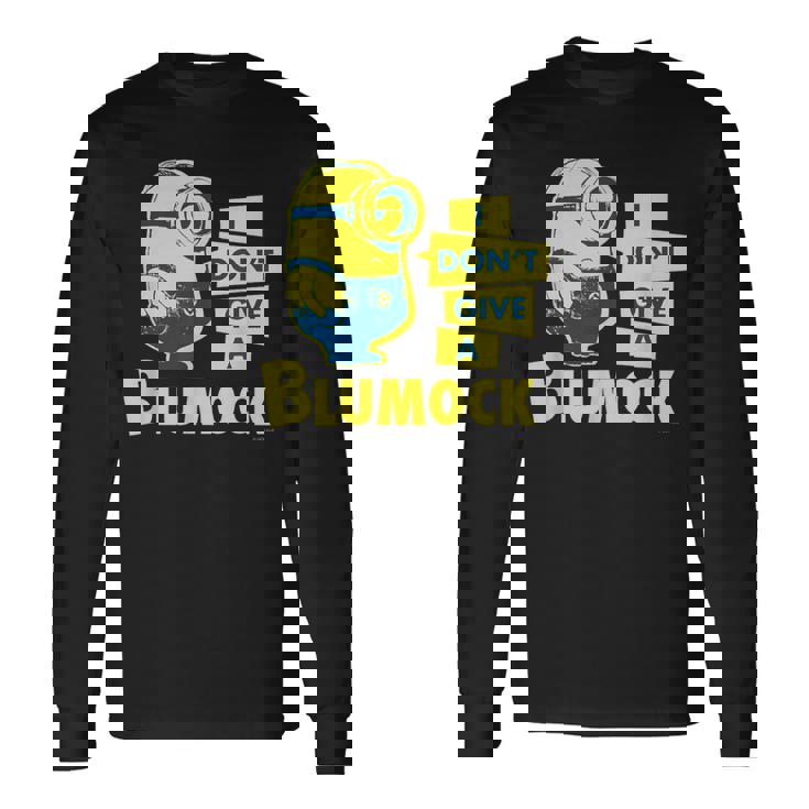 ミニオン I Don't Give A Blumock 長袖Tシャツ