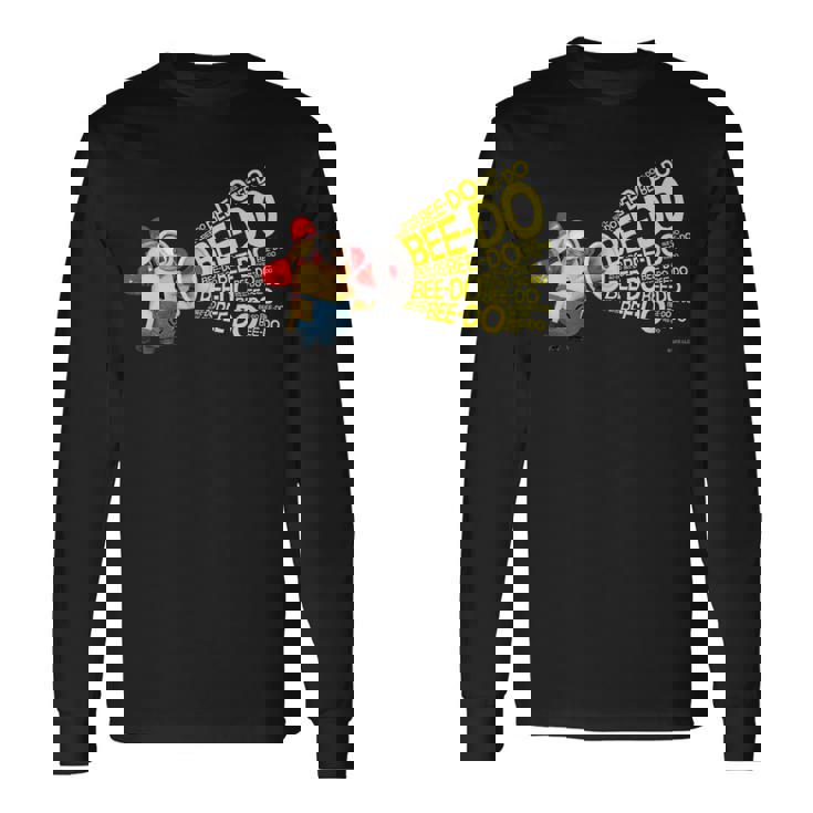 ミニオン Loudspeaker 長袖Tシャツ