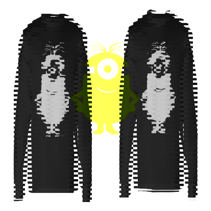 ミニオンilhouettestuart 長袖Tシャツ
