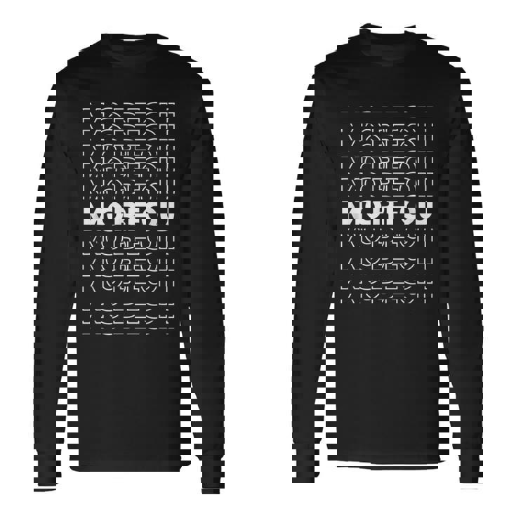 ミニマリストシティ キプロスモダンモルフォー 長袖Tシャツ