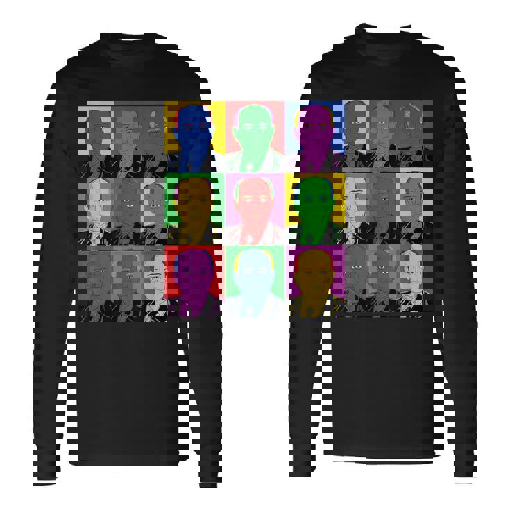 ミハイル・ゴルバチョフ ポップアートtシャツ ヴィンテージヒストリーtシャツ 長袖Tシャツ