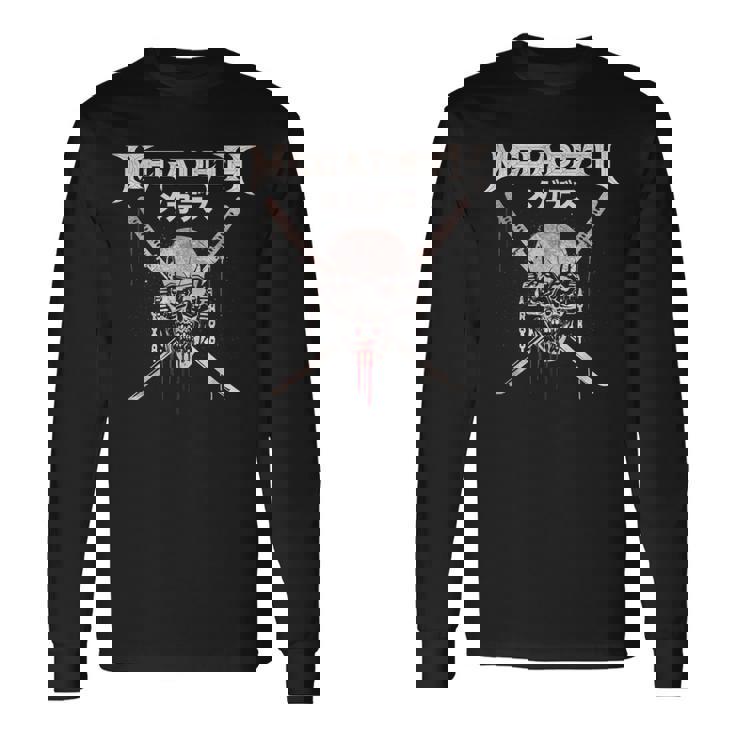 メガデス カタナ 長袖Tシャツ