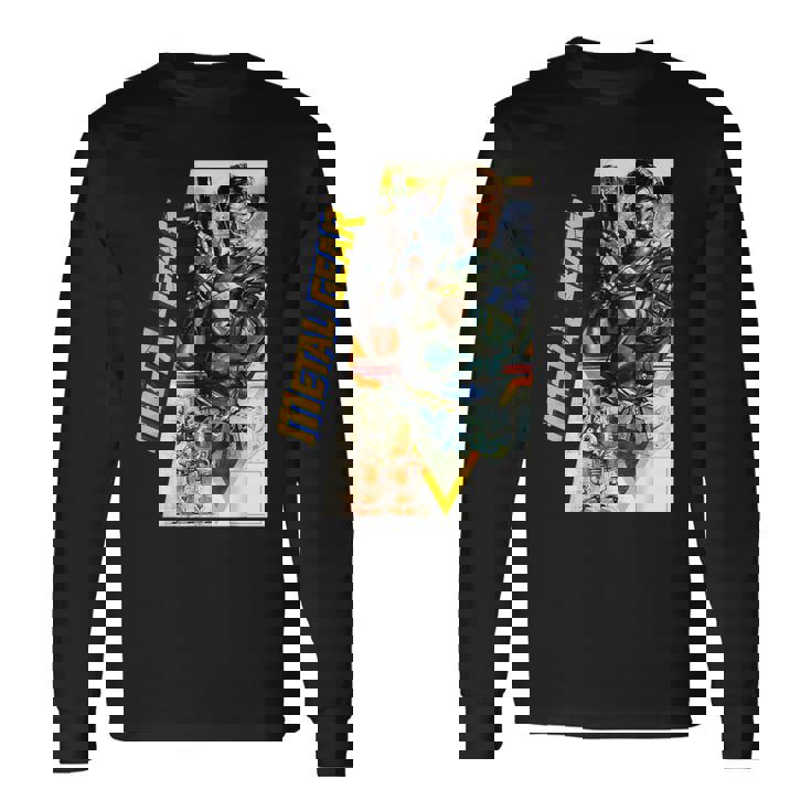 メタルギアボックス アート タクティカル スパイ活動 レトロゲーマー 長袖Tシャツ ギフトのアイデア