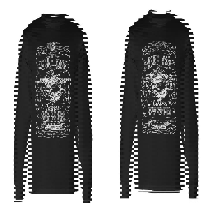 メタルゾーンインセインディストーションストロングサステインギター 長袖Tシャツ