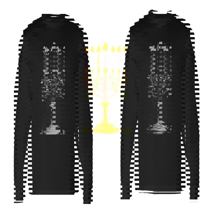 メノラー 長袖Tシャツ ギフトのアイデア